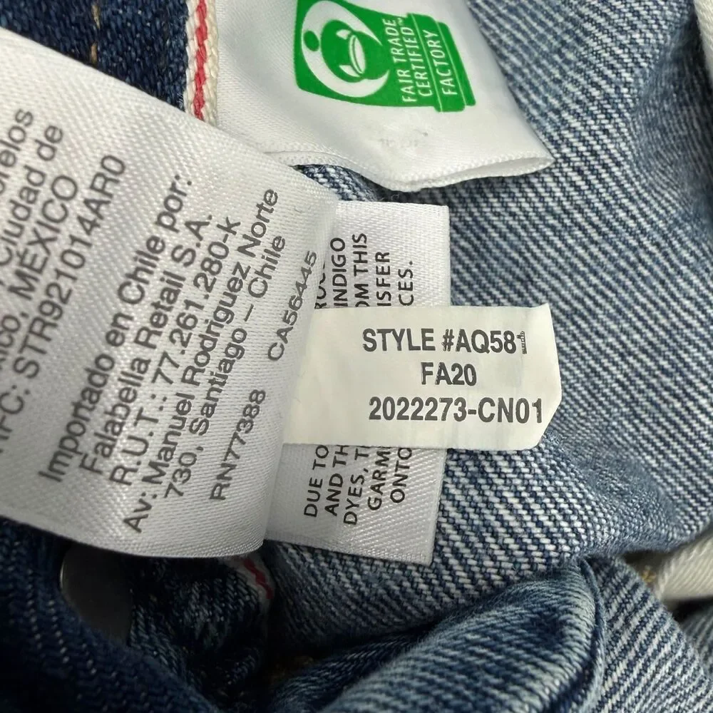 J. Crew Men's Selvedge 484 Slim Tapered Japanese Denim Jeans 33x32